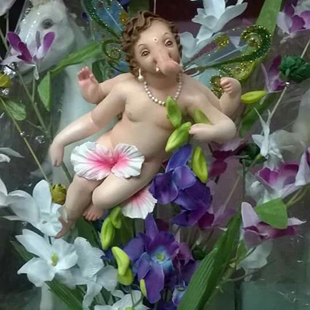 सजावटी शादी की प्रतिमा