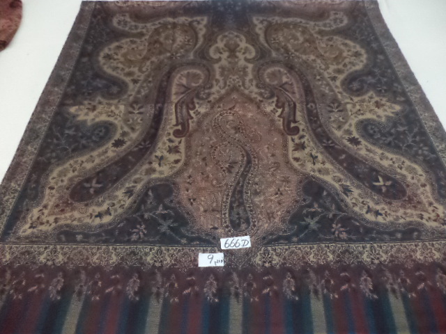 Mixcolor Ladies Jamawar Shawls