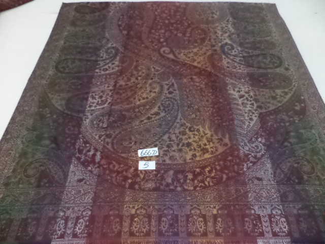 Mixcolor Ladies Jamawar Shawls