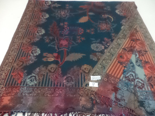 Mixcolor Acryic Jamawar Shawls