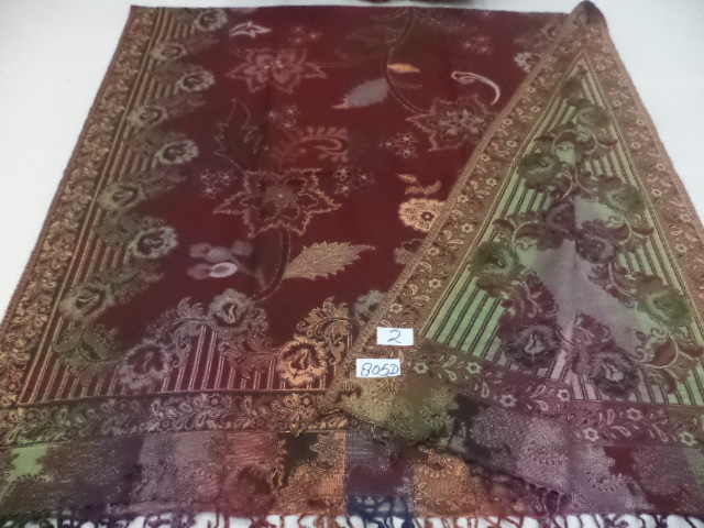 Mixcolor Acryic Jamawar Shawls