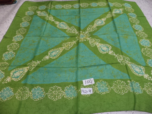 Mixcolor Batik Printed Scarves