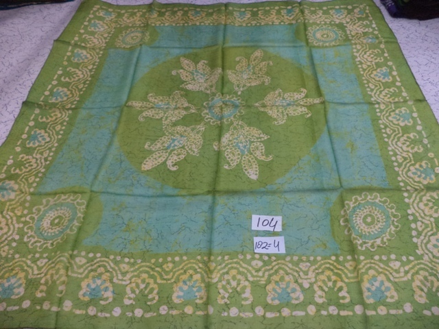 Mixcolor Batik Printed Scarves