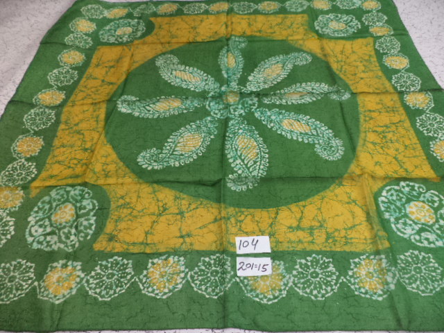 Mixcolor Batik Printed Scarves