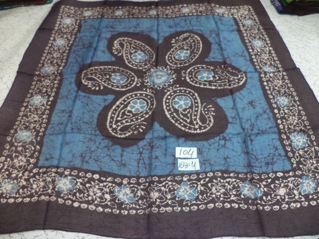 Mixcolor Batik Printed Scarves