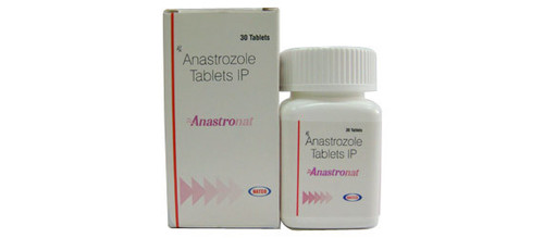Anastronat - 1mg Anastrozole, 30 Tablets/Bottle for Breast Cancer Treatment in Post-Menopausal Women