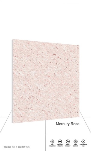 Vitrified Tiles - 600x600mm & 800x800mm | Porcelain Material, Minimal Water Absorption, Custom Patterns