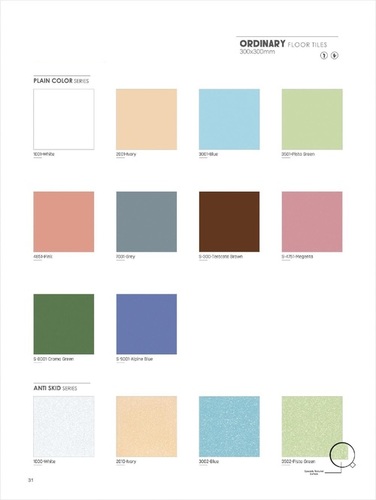 Ceramic Tile Size: 300X300 Mm & 396X396 Mm