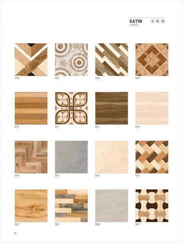 Ceramic Tile Size: 300X300 Mm & 396X396 Mm