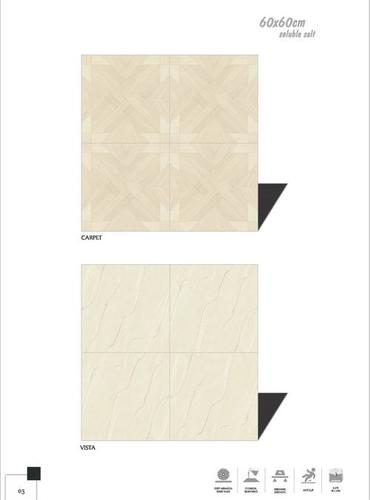 Porcelain Tile Size: 600X600 Mm