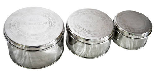 स्टील बॉक्सेज़ कंटेनर सेट/3