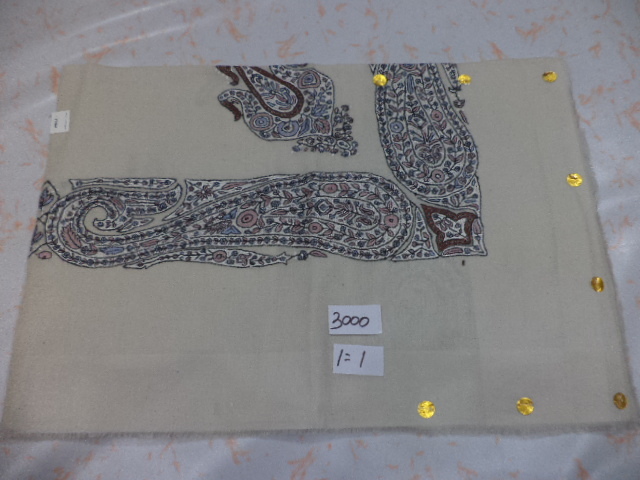 Wool Embroidered Men Scarves
