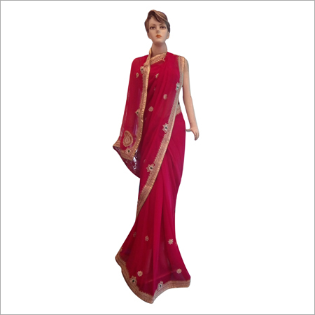Pink Designer Sarees