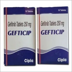 Gefticip Gefitinib - 250mg Blue Tablet, 10 Tabs | EGFR Inhibitor, Targeted Cancer Therapy, Oral Dose, Cipla
