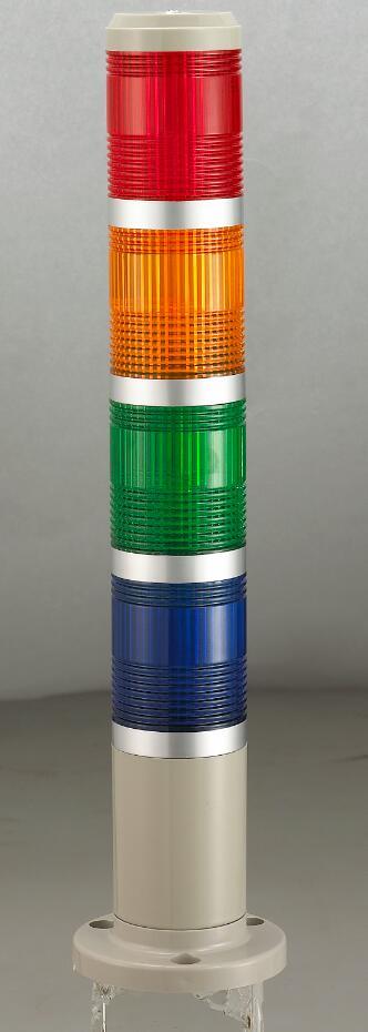 Tower Warning Lamps - Pc/abs Materials, Multi-color, 60-80 Flashes/min, 85db Buzzer, Ip65 Rated