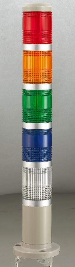 Tower Warning Lamps - Pc/abs Materials, Multi-color, 60-80 Flashes/min, 85db Buzzer, Ip65 Rated