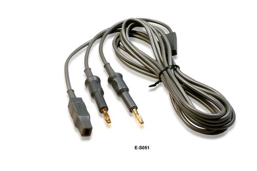 Bipolar Cable - Silicone Construction, 1.5 Meter Length, Gray Color | PVC Insulation, 300V Voltage Rating, High Strength, Perfect Finish, Longer Life