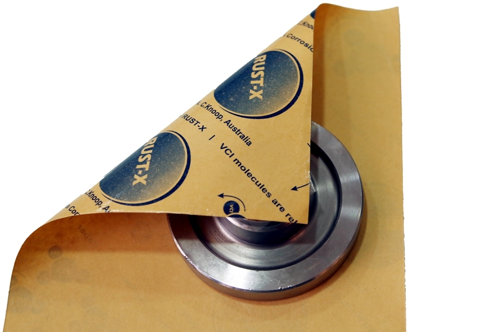 Vci Paper - Multi-metal Abrasion Resistant, 1-50 Meter Rectangle, Red & Blue | Long-lasting Protection Against Corrosion