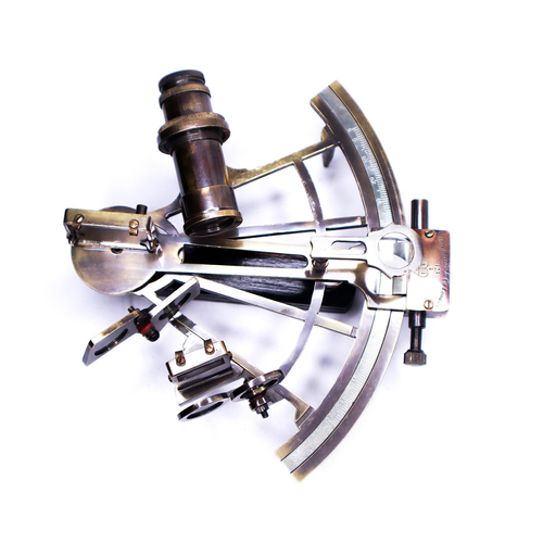 एंटीक फिनिश नॉटिकल जर्मनी सेक्सटैंट