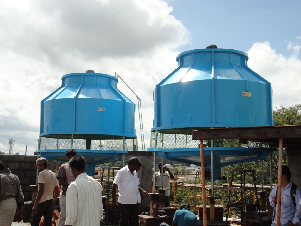 Round Cooling Towers Application: All Industry