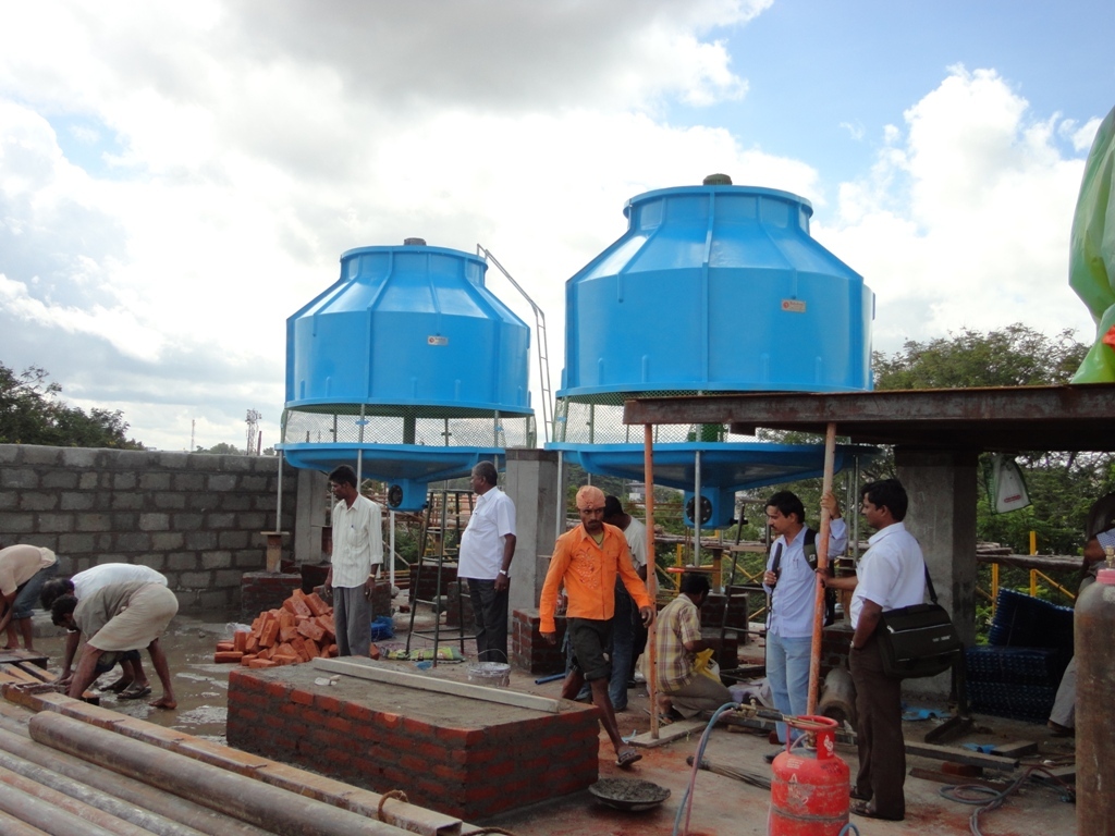Round Cooling Towers Application: All Industry