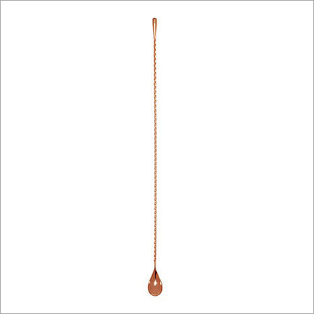 Copper Teardrop Stirrer Bar Spoon