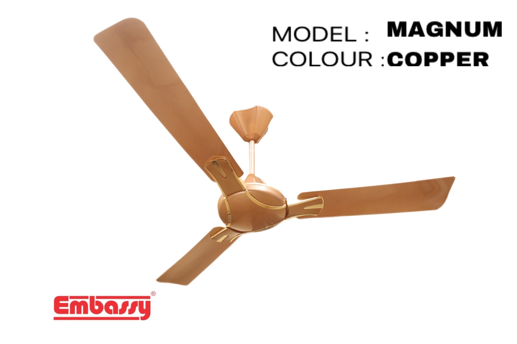 Wall Ceiling Fans - Blade Diameter: 200 Mm (48 Inch) Standard