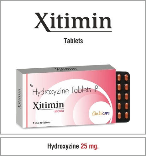 Hydroxyzine 25 Mg Tablets