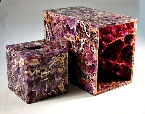 एमेथिस्ट एक्सेसरीज आर्टिफिशियल मार्बल