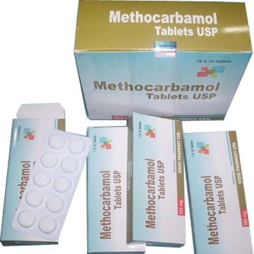 Methocarbamol  Tablets Application: Personal