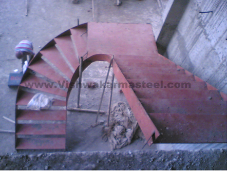 Mild Steel Staircase