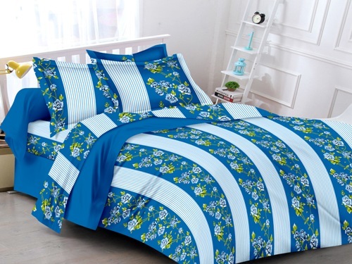 मुद्रित अहमदाबाद कॉटन बेडशीट