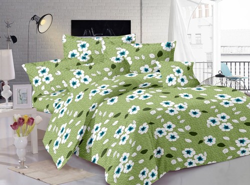 वॉशेबल प्लेन बेडशीट