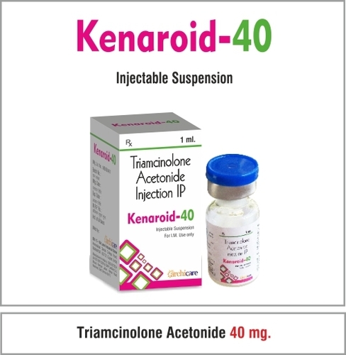 Kenaroid - 40 Injections of Triamcinolone Acetonide 40 mg | Powerful Anti-Inflammatory Relief for All Ages, 99% Pure, Injectable Liquid Form