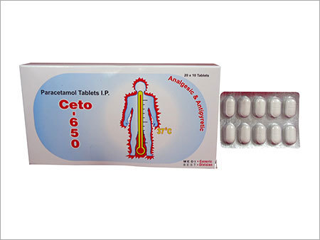 पैरासिटामोल टैबलेट्स 500 मिग्रा