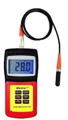 Red & Black Digital Coating Thickness Guage