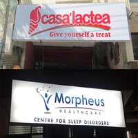 ग्लो एडवरटाइजिंग साइन्स