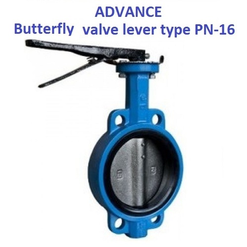 Advance Wafer Type Butterfly Valve Lever Type (PN-16)
