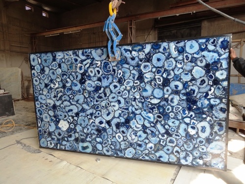 ब्लू एजेट रेगुलर स्लैब सॉलिड सरफेस