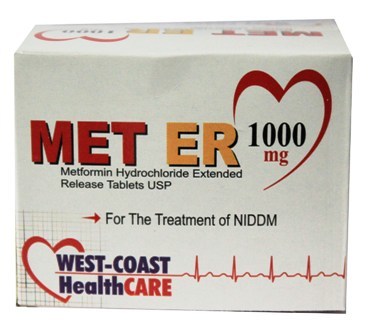 Metformin Hydrochloride Extended Release Tablets USP