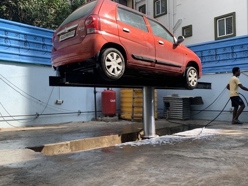 सिंगल पोस्ट वॉशिंग लिफ्ट