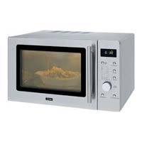 Microwave Oven - Stainless Steel, 20L, 45x30x25cm | Compact Size, Energy Efficient, Versatile Cooking, Easy Operation, Rugged Design