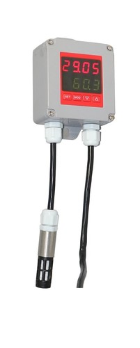 डिजिटल तापमान और आर्द्रता सेंसर टेस्ट स्ट्रोक: सुरक्षा: Ip00; Ip66 (माउंटेड)