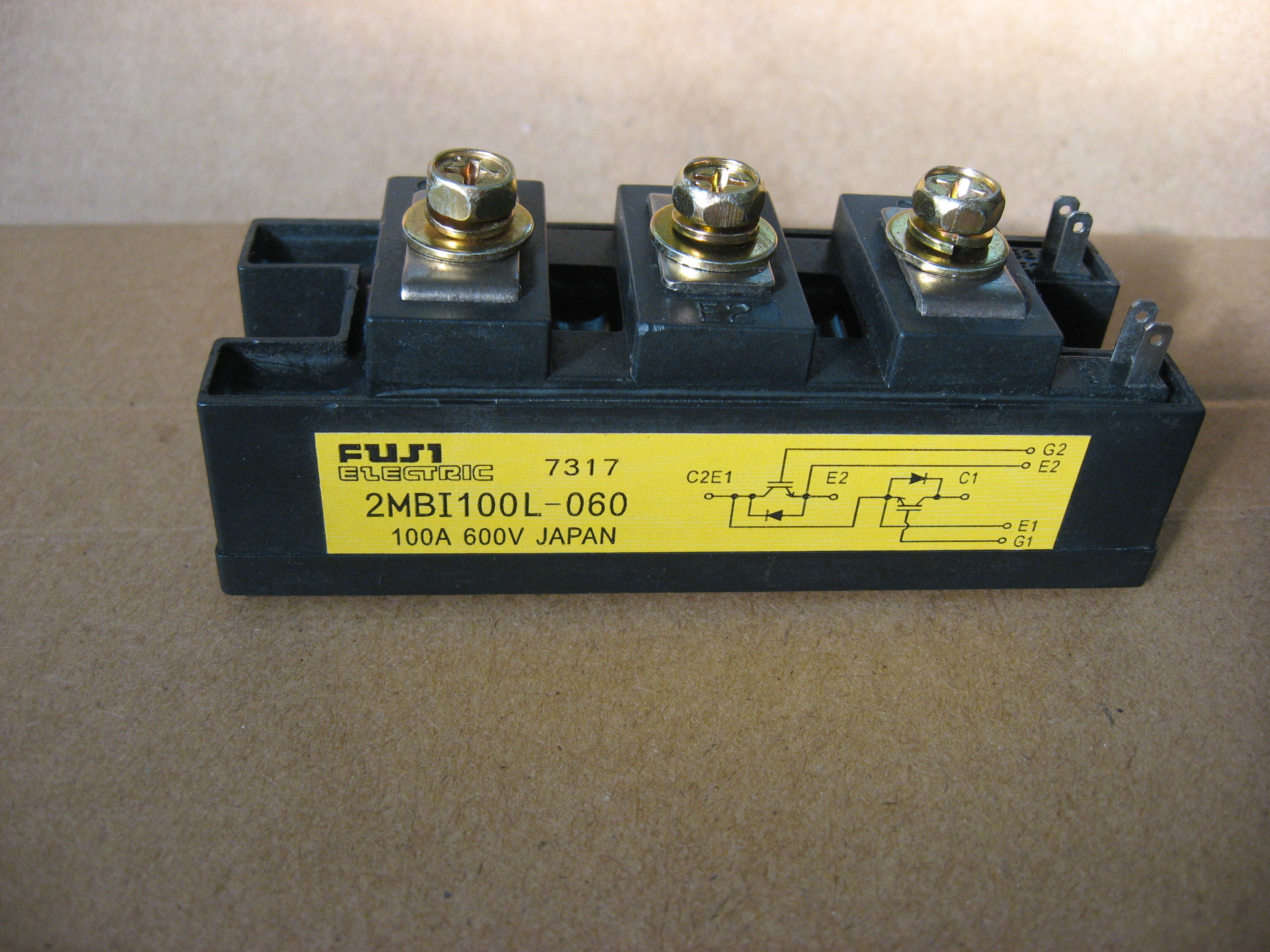 7mbi75sa-120b Igbt Module Warranty: 90-180 Days