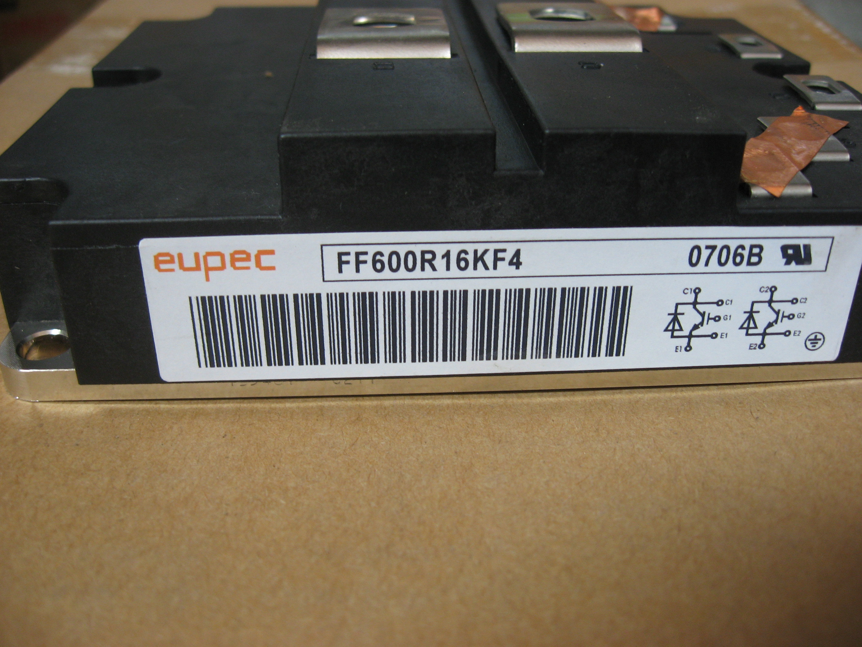 Black Infineon Module Ff1400r12ip4