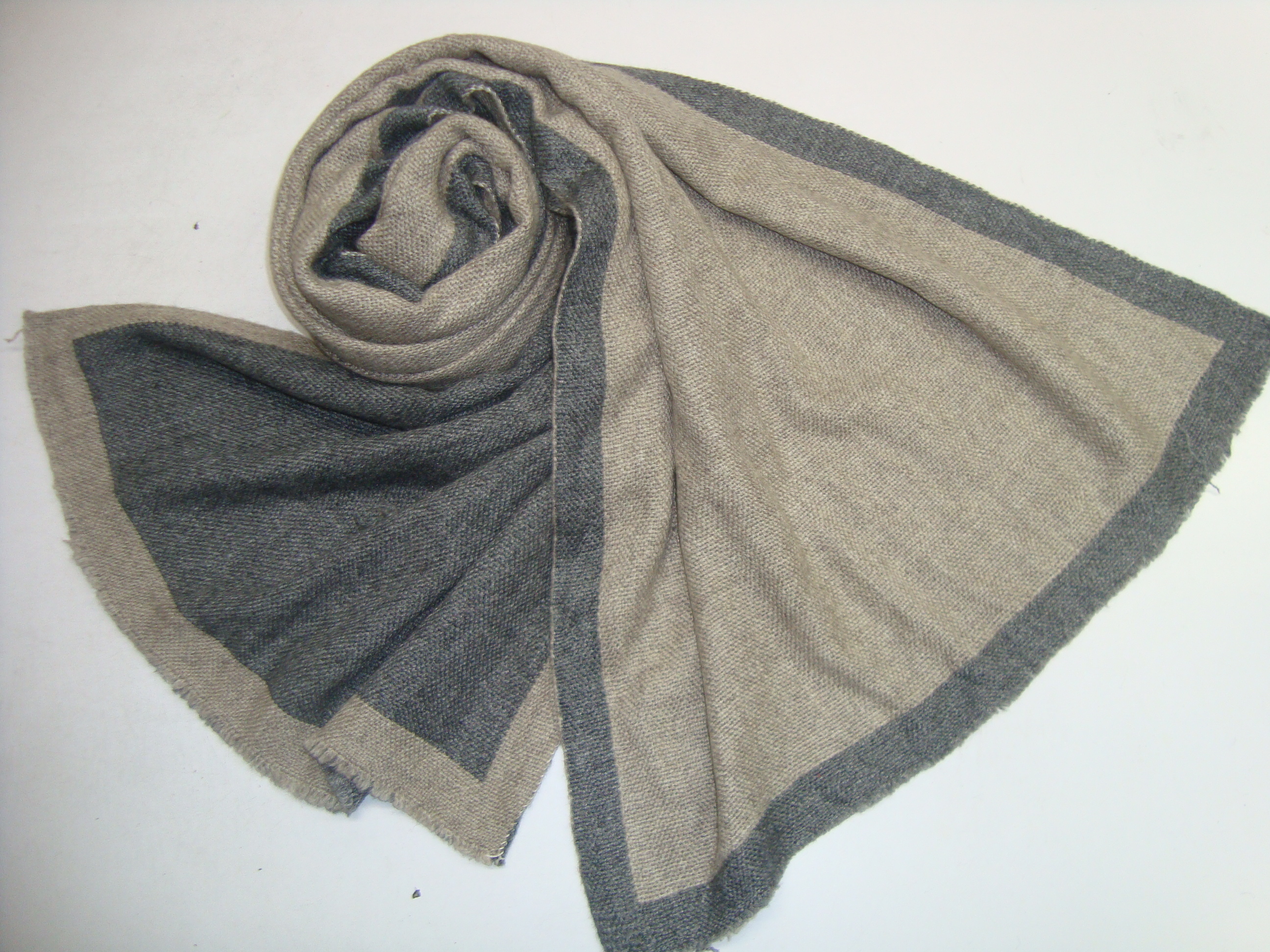 Off White Double Face Scarves