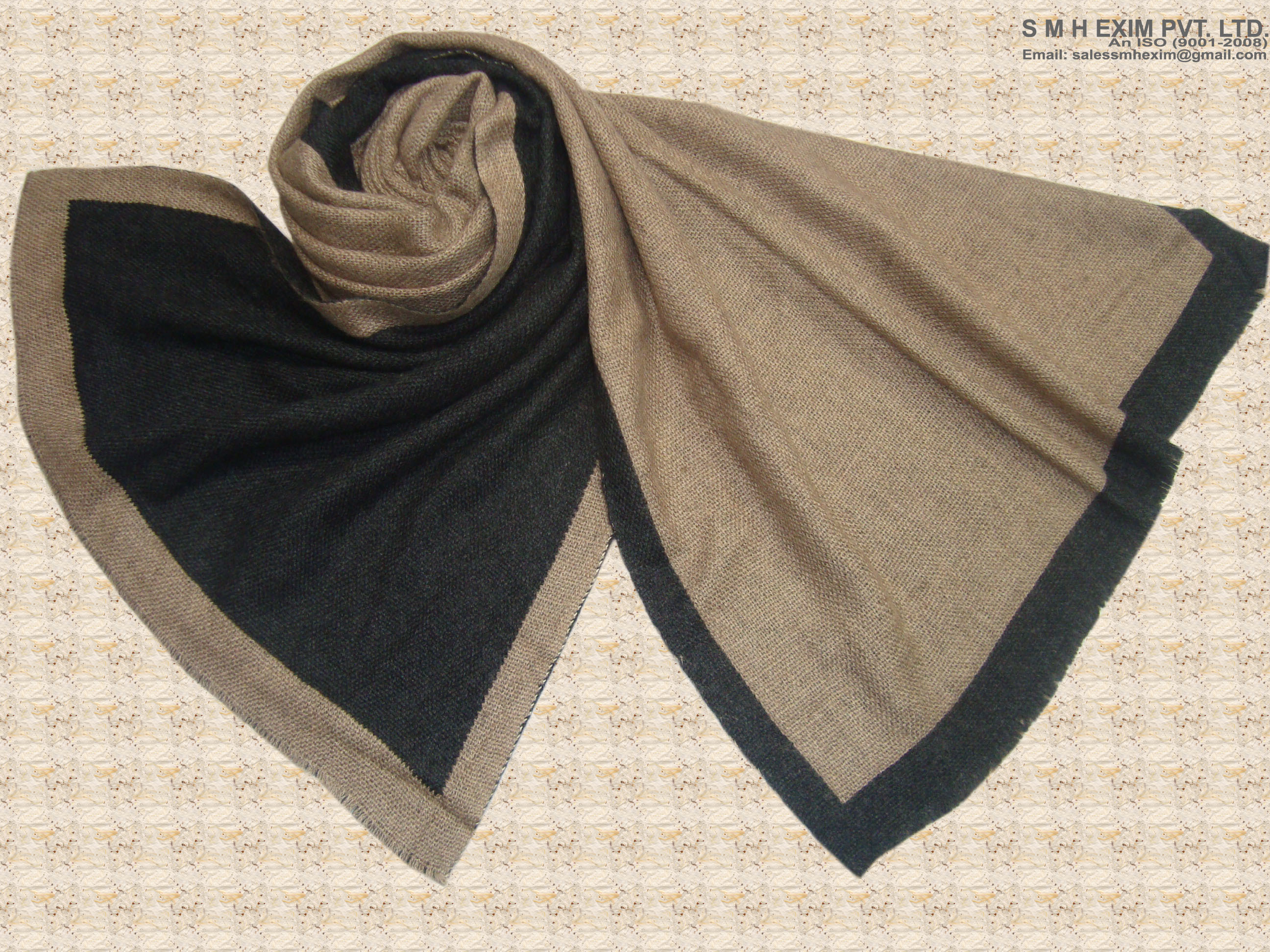 Off White Double Face Scarves