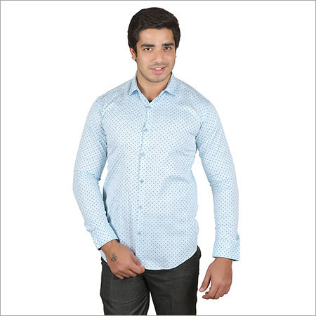 Designer Dotted Shirt - Customized Cotton Blend, All Colors Available | Unisex, Customized Sizes and Logo, Personalized Sleeve Styles