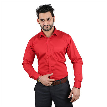 Scarlet Formal Shirt Front