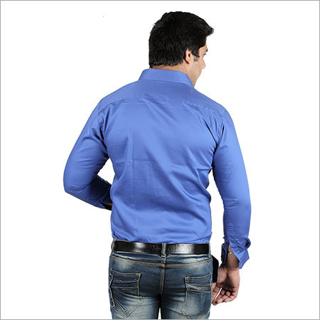 Ultramarine Blue Shirt Front